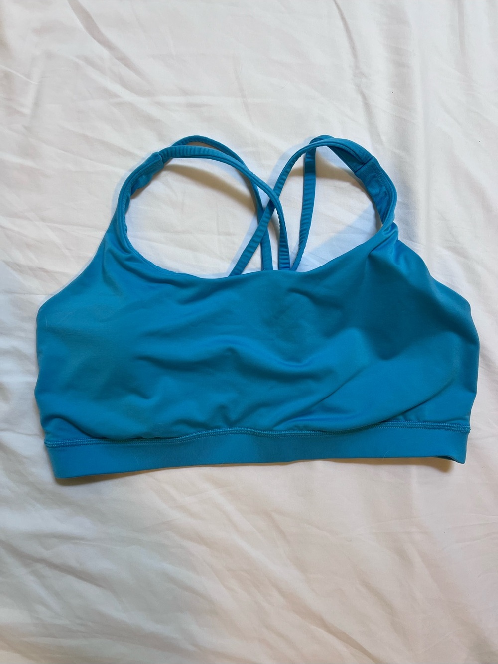 Lululemon Energy Bra - 12 - Cyan Blue